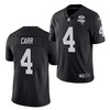 Youth Oakland Raiders #4 Derek Carr Black 2020 Inaugural Season Vapor Untouchable Limited Stitched Nfl Jersey - Robokeg