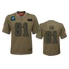 Youth Philadelphia Eagles Fletcher Cox Camo 2019 Salute To Service Game Jersey - Robokeg