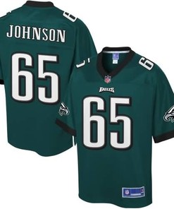 Youth Philadelphia Eagles Lane Johnson Nfl Pro Line Team Color Jersey - Robokeg