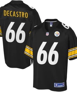 Youth Pittsburgh Steelers David Decastro Nfl Pro Line Team Color Jersey - Robokeg
