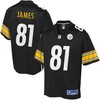 Youth Pittsburgh Steelers Jesse James Nfl Pro Line Team Color Jersey - Robokeg