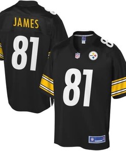 Youth Pittsburgh Steelers Jesse James Nfl Pro Line Team Color Jersey - Robokeg