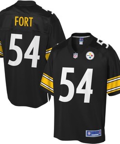 Youth Pittsburgh Steelers Lj Fort Nfl Pro Line Black Team Color Jersey - Robokeg