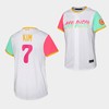 Youth San Diego Padres Ha-Seong Kim 7 White Jersey 2022-23 City Connect Shirt - Robokeg
