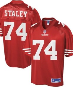 Youth San Francisco 49ers Joe Staley Nfl Pro Line Team Color Jersey - Robokeg