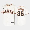Youth San Francisco Giants 35 Brandon Crawford Cream Home Jersey - Robokeg