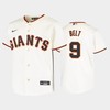 Youth San Francisco Giants 9 Brandon Belt Cream Home Jersey - Robokeg