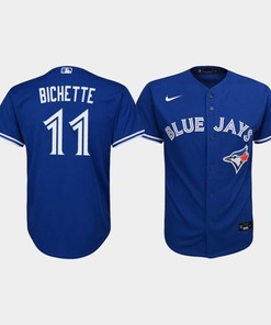 Youth Toronto Blue Jays Bo Bichette 11 Royal Alternate Jersey - Robokeg