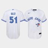 Youth Toronto Blue Jays Ken Giles 51 White Home Jersey - Robokeg