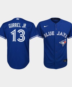 Youth Toronto Blue Jays Lourdes Gurriel Jr. 13 Royal Alternate Jersey - Robokeg