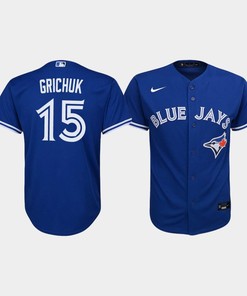 Youth Toronto Blue Jays Randal Grichuk 15 Royal Alternate Jersey - Robokeg