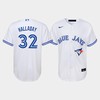 Youth Toronto Blue Jays Roy Halladay 32 White Home Jersey - Robokeg