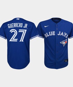 Youth Toronto Blue Jays Vladimir Guerrero Jr. 27 Royal Alternate Jersey - Robokeg
