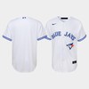 Youth Toronto Blue Jays White Home Jersey - Robokeg