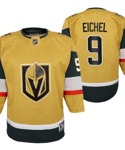 Youth Vegas Golden Knights Jack Eichel 9 2023 Alternate Gold Jersey Jersey - Robokeg