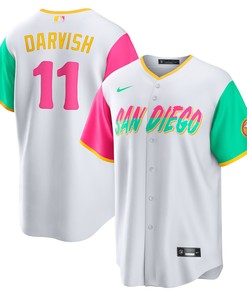 Yu Darvish San Diego Padres 2022 City Connect Replica Player Jersey - White Mlb - Robokeg