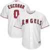 Yunel Escobar Los Angeles Angels Home Official Cool Base Player Jersey - White - Robokeg