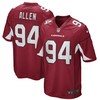 Zach Allen Arizona Cardinals Game Player Jersey - Cardinal Nfl - Robokeg