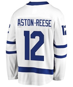 Zach Aston-Reese 12 Toronto Maple Leafs Stanley Cup 2023 Playoffs Patch Away Breakaway Men Jersey - White - Robokeg