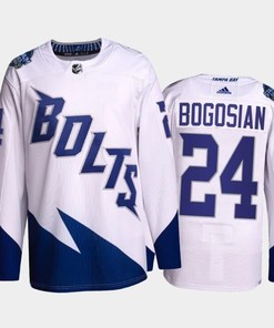Zach Bogosian Lightning 2022 Stadium Series White Primegreen Jersey, Men Jersey - Robokeg