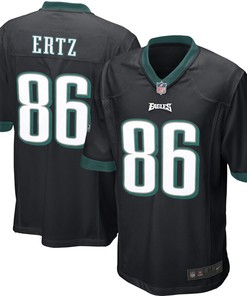 Zach Ertz Philadelphia Eagles Nike Alternate Game Jersey - Black - Robokeg