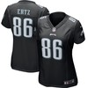 Zach Ertz Philadelphia Eagles Nike Womens Game Event Jersey - Black - Robokeg