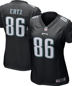 Zach Ertz Philadelphia Eagles Nike Womens Game Event Jersey - Black - Robokeg
