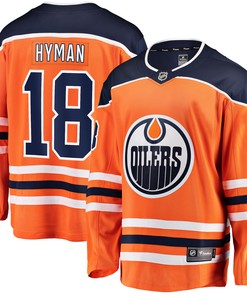 Zach Hyman Edmonton Oilers Fanatics Branded Breakaway Player Jersey - Orange Nhl - Robokeg