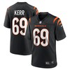 Zach Kerr Cincinnati Bengals Game Jersey - Black Nfl - Robokeg