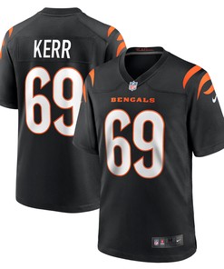 Zach Kerr Cincinnati Bengals Game Jersey - Black Nfl - Robokeg