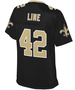 Zach Line New Orleans Saints Nfl Pro Line Womens Team Color Player Jersey - Black - Robokeg