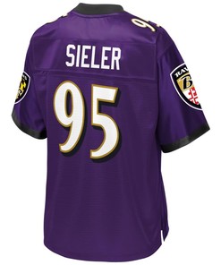 Zach Sieler Baltimore Ravens Nfl Pro Line Player Jersey - Purple - Robokeg