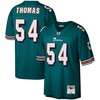 Zach Thomas Miami Dolphins Mitchell & Ness 2006 Legacy Replica Jersey - Aqua Nfl - Robokeg