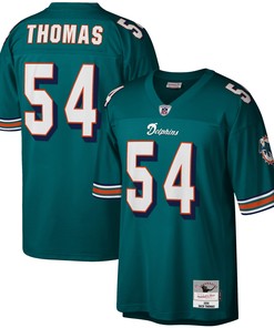 Zach Thomas Miami Dolphins Mitchell & Ness 2006 Legacy Replica Jersey - Aqua Nfl - Robokeg
