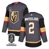 Zach Whitecloud 2 Vegas Golden Knights 2023 Stanley Cup Champions Patch Alternate Breakaway Jersey - Black - Robokeg