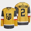 Zach Whitecloud 2 Vegas Golden Knights Gold Jersey 2023 Home - Robokeg