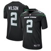 Zach Wilson New York Jets Alternate Game Jersey Black Nfl - Robokeg