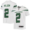 Zach Wilson New York Jets Game Jersey - White Nfl - Robokeg