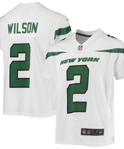 Zach Wilson New York Jets Game Jersey - White Nfl - Robokeg