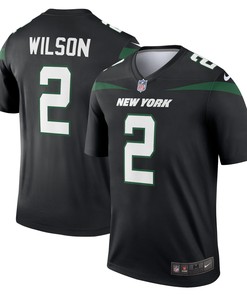 Zach Wilson New York Jets Legend Jersey Black Nfl - Robokeg