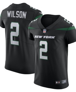Zach Wilson New York Jets Vapor Elite Jersey - Stealth Black Nfl - Robokeg