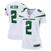 Zach Wilson New York Jets Womens Game Jersey - White Nfl - Robokeg