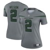 Zach Wilson New York Jets Womens Inverted Legend Jersey - Gray Nfl - Robokeg