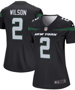 Zach Wilson New York Jets Womens Legend Jersey Black Nfl - Robokeg