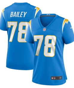 Zack Bailey Los Angeles Chargers Womens Player Game Jersey - Powder Blue Nfl - Robokeg