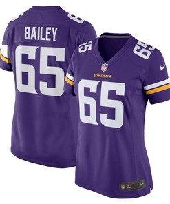 Zack Bailey Minnesota Vikings Womens Game Jersey - Purple Nfl - Robokeg