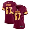 Zack Bailey Washington Commanders Womens Game Jersey - Burgundy Nfl - Robokeg