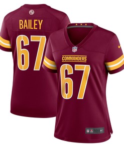 Zack Bailey Washington Commanders Womens Game Jersey - Burgundy Nfl - Robokeg