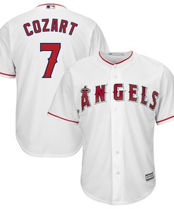 Zack Cozart Los Angeles Angels Majestic Home Cool Base Player Jersey - White Mlb - Robokeg