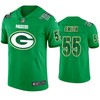 Zadarius Smith Green Bay Packers #55 Jersey St. Patricks Day Kelly Green - Mens - Robokeg